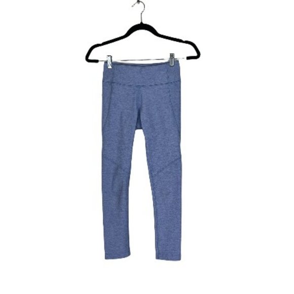 Outdoor Voices Warm Up Legging Blue Size XS Mid Rise Slim Fit - Picture 2 of 8